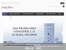 Tablet Screenshot of javierurra.com